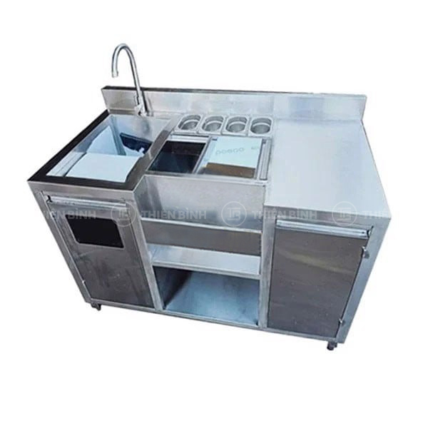 Quầy pha chế inox TB-QBM05