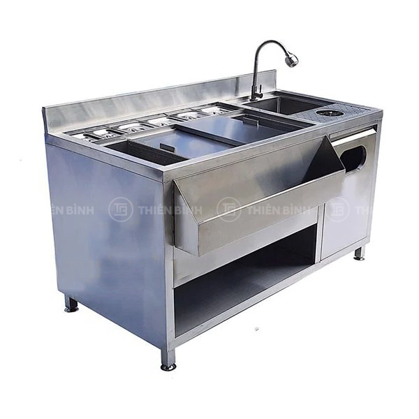 Quầy pha chế inox TB-QBM07