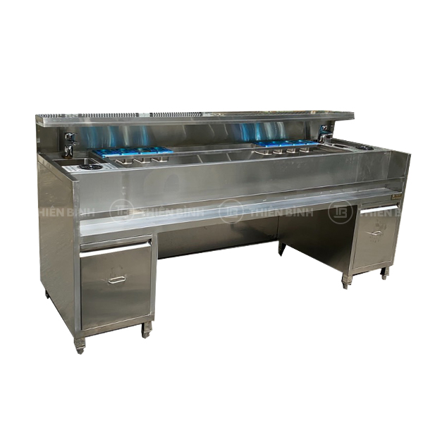 Quầy pha chế inox TB-QBM08