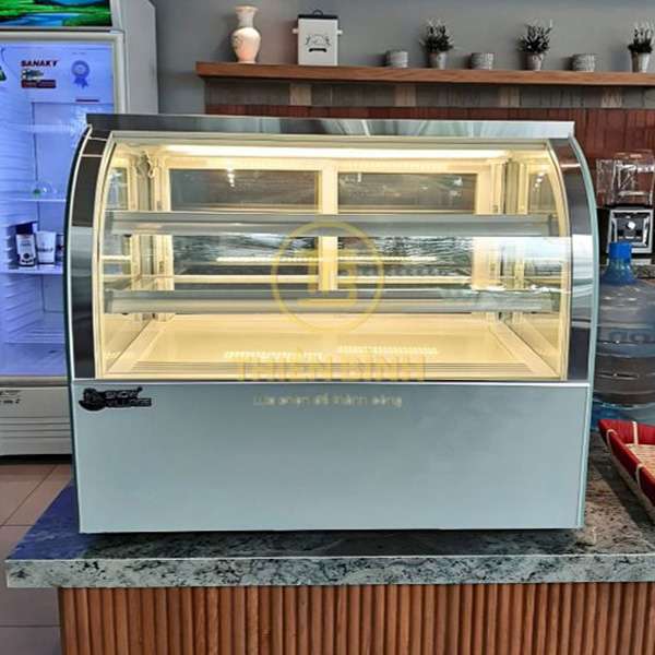 Tủ bánh mini để bàn 90cm kính cong Snow Village GB-120 6 Snow Village GB-120