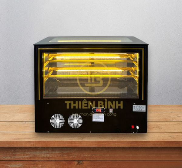 Tủ bánh mini để bàn 90cm kính vuông Snow Village GB-120V-CT (cửa trước) 3 Snow Village GB-120V-CT