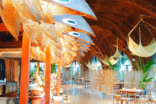 Thiết kế bếp nhà hàng Bếp Tre - Hội An