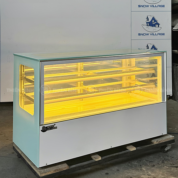 Tủ bánh kem 1m2 kính vuông Snow Village GB-1200V 6 Tủ bánh kem 1m2 Snow Village GB-1200V