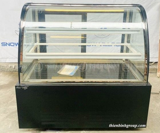 Tủ bánh kem kính cong 1m2 Snow Village GB-300-4L 2 Tủ bánh kem 1m2 Snow Village GB-300-4L