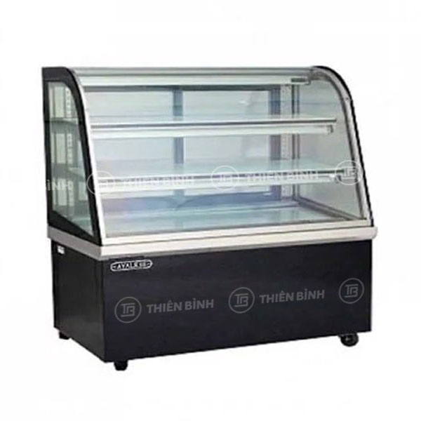 Tủ bánh kem 3 tầng kính cong 1m5 Berjaya CCS15SB13-2FB