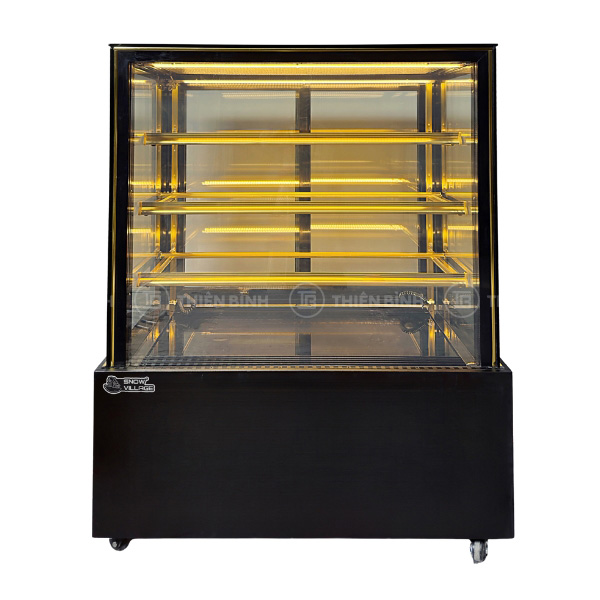 Tủ trưng bày bánh kem 4 tầng 1m2 Snow Village GB-300-4L.Z4 2 Tủ bánh kem 4 tầng 1m2 Snow Village GB-300-4L.Z4