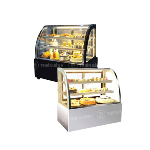 Tủ bánh kem kính cong 1m2 Snow Village GB-300-4L