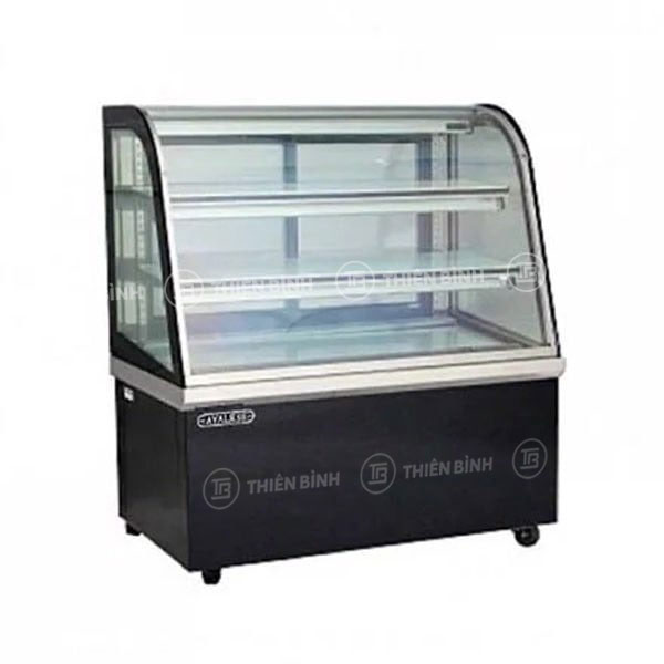 Tủ bánh kem kính cong 3 tầng 1m2 Berjaya CCS12SB13-2FB