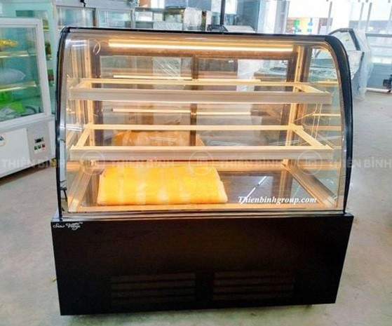 Tủ bánh kem kính cong 1m2 Snow Village GB-300-4L 3 Tủ bánh kem kính cong Snow Village GB-300-4L