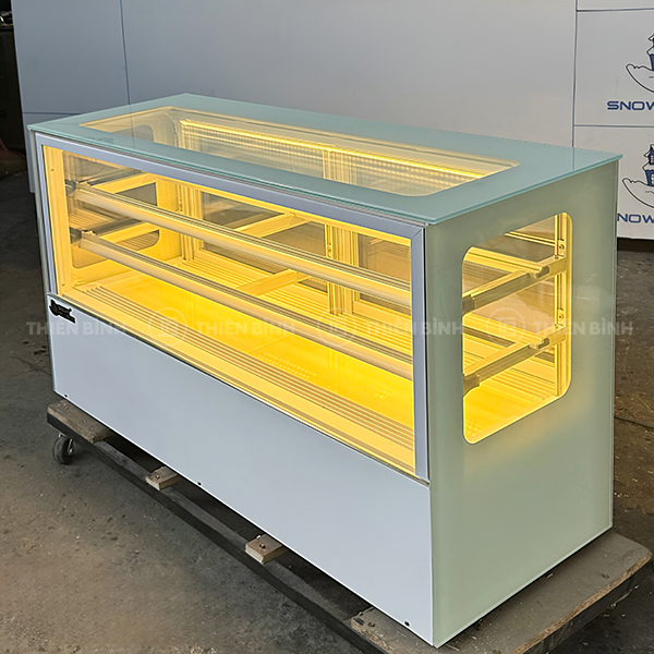 Tủ bánh kem 1m2 kính vuông Snow Village GB-1200V 5 Tủ bánh kem kính vuông Snow Village GB-1200V