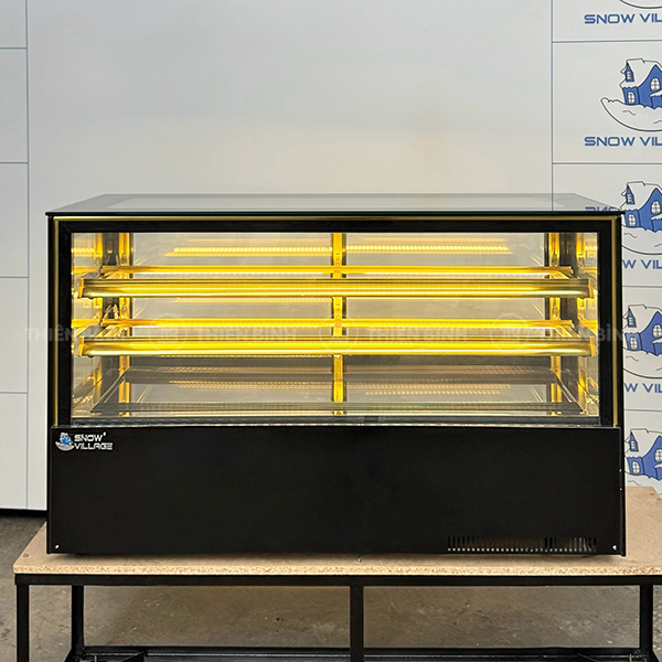 Tủ bánh kem 1m2 kính vuông Snow Village GB-1200V 3 Tủ bánh kem Snow Village GB-1200V