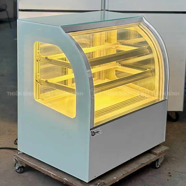 Tủ bánh mini kính cong để bàn 70 cm Snow Village GB-100 3 Tủ bánh Snow Village GB-100