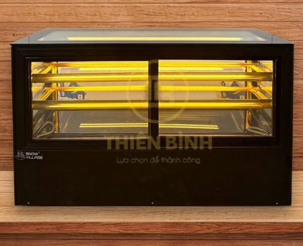 Tủ bánh kem 1m2 kính vuông Snow Village GB-1200V-CT (cửa mở trước) 6 Tủ bánh Snow Village GB-1200V-CT (cửa mở trước)