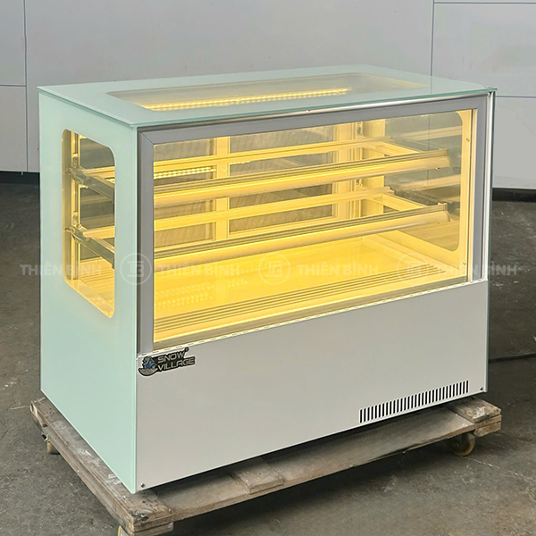 Tủ bánh mini để bàn 90cm kính vuông Snow Village GB-120V 3 Tủ bánh Snow Village GB-120V