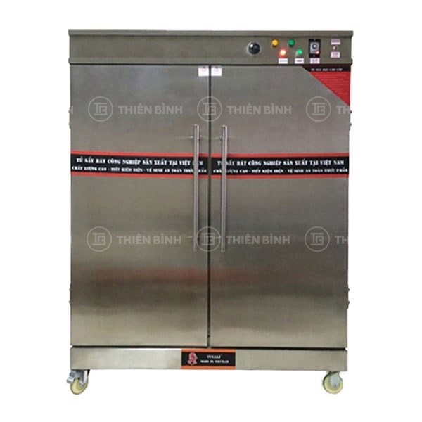 Tủ sấy bát 2 buồng 2 cánh inox