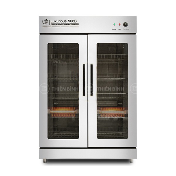 Tủ sấy bát 2 cánh kính