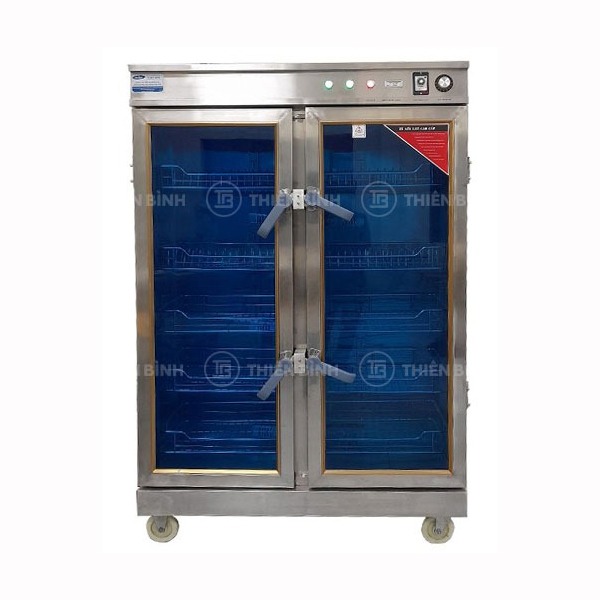 Tủ sấy bát 2 cánh kính