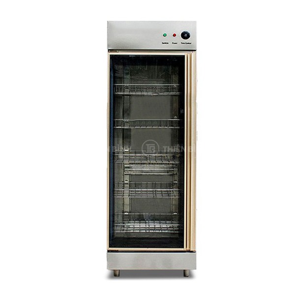 Tủ sấy chén bát inox 1 cánh kính