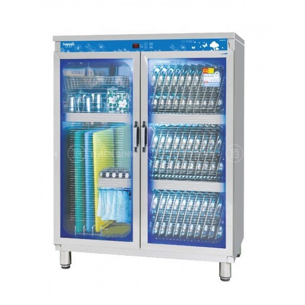Tủ sấy diệt khuẩn bát đĩa, thớt, khay Happys HPS-102K