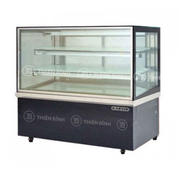 Tủ trưng bày bánh 3 tầng 1m5 kính vuông Berjaya RCS-15SB13-2FB