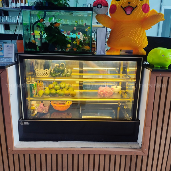 Tủ trưng bày bánh kem 3 tầng 1m2 Snow Village GB-300-4L.Z 5 Tủ trưng bày bánh kem 1m2 Snow Village GB-300-4L.Z