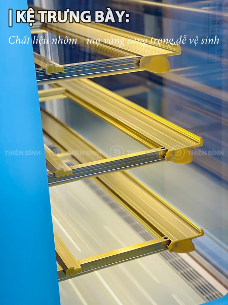 Tủ trưng bày bánh kem 4 tầng 1m2 Snow Village GB-300-4L.Z4 6 Tủ trưng bày bánh kem 4 tầng Snow Village GB-300-4L.Z4