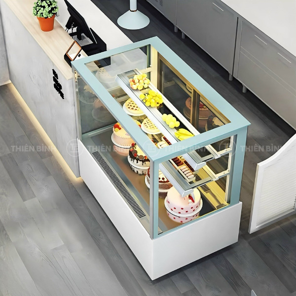 Tủ trưng bày bánh kem 3 tầng 1m2 Snow Village GB-300-4L.Z 4 Tủ trưng bày bánh kem Snow Village GB-300-4L.Z
