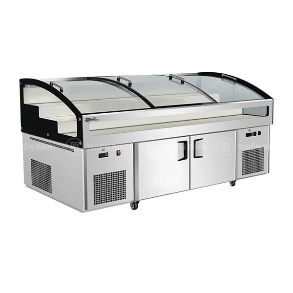 Tủ trưng bày thực phẩm đông mát 2m5 Snow Village BT-B2.5D