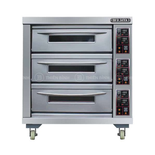 lò nướng 3 tầng 9 khay điện Berjaya BJY-E25KW-3BDD