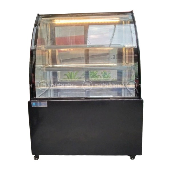 Tủ trưng bày bánh 3 tầng 90cm kính cong Lightcool LC-900