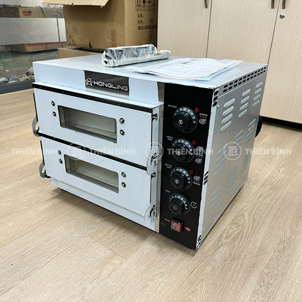 Lò nướng pizza Hongling 2 tầng PZD-4040-02 3 Lò nướng pizza Hongling PZD-4040-02