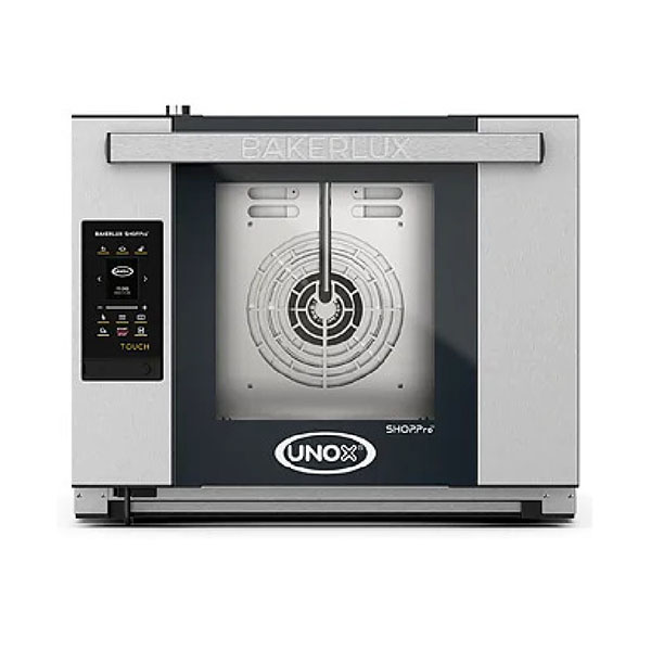 Lò nướng đối lưu 4 khay Unox Bakerlux Shop.Pro Touch XEFR04HSETDV