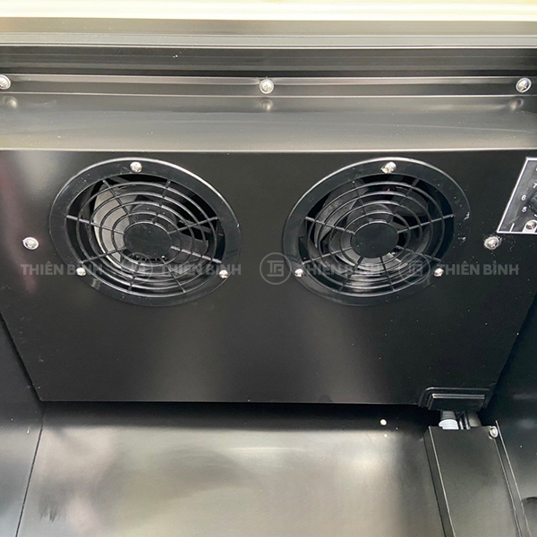 Tủ mát 1 cánh kính Sanden SPB-0500P Premium Inverter 6 Quạt gió tủ mát Sanden SPB-0500P