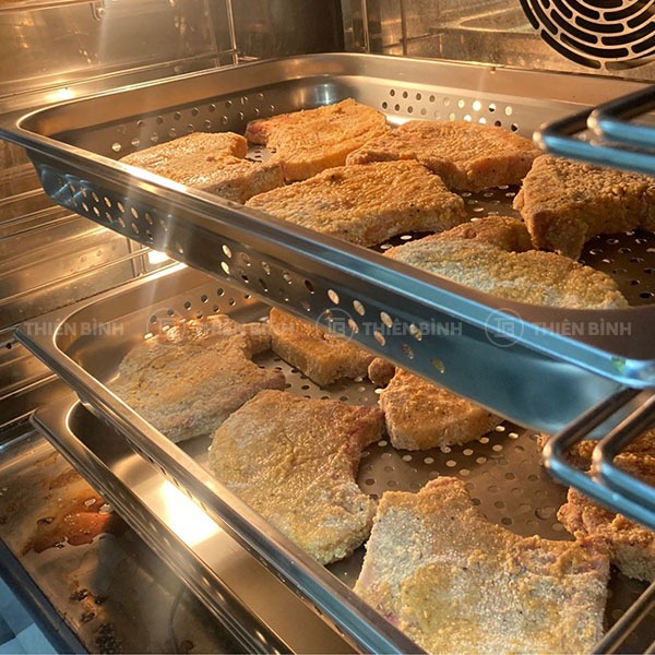 Lò hấp nướng đa năng 4 khay Piron Colombo PF7904 5 Lò hấp nướng đa năng 4 khay Piron Colombo PF7904 - Hình ảnh 5