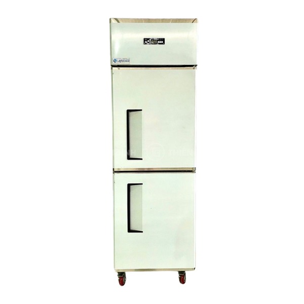 Tủ đông 2 chế độ đông hoặc mát 2 cánh inox Lightcool LC-2I350F