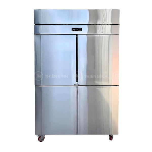 Tủ đông 2 chế độ đông hoặc mát 4 cánh inox Lightcool LC-4I840F