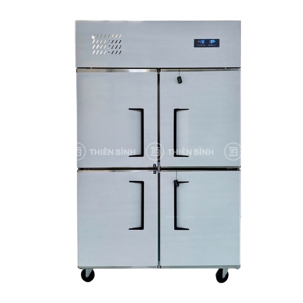 Tủ đông mát 4 cánh inox Lightcool LC-4I1068FC (làm lạnh trực tiếp)
