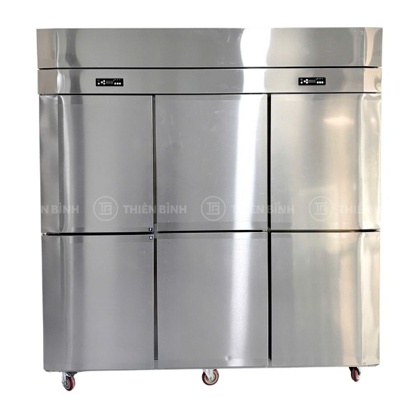 Tủ đông mát 6 cánh inox Lightcool LC-6I1253FC
