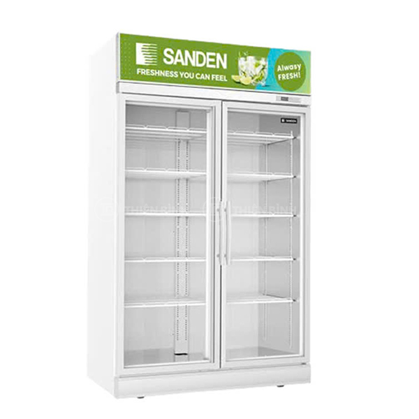 Tủ mát 2 cánh kính Sanden SPM-1200C