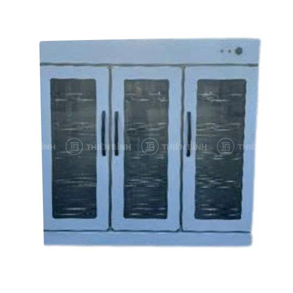 Tủ sấy bát đĩa 3 cánh kính 1000L