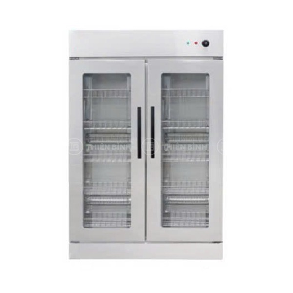 Tủ sấy bát 2 cánh kính 680L