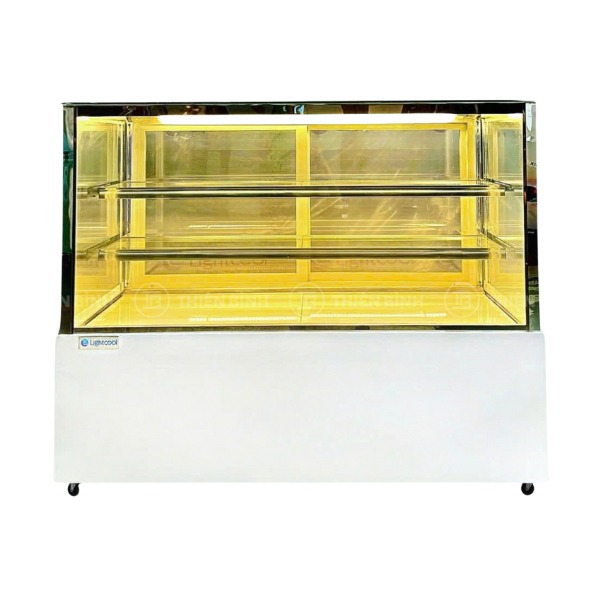 Tủ trưng bày bánh 3 tầng 1m2 kính vuông Lightcool LC-1200V