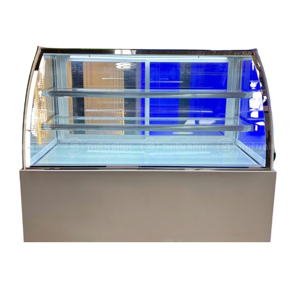 Tủ trưng bày bánh 3 tầng 1m5 kính cong Lightcool LC-1500