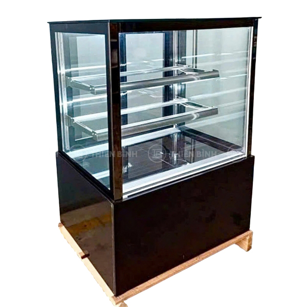 Tủ trưng bày bánh 3 tầng 90cm kính vuông Lightcool LC-900V