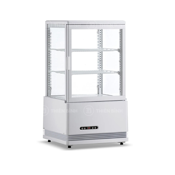 Tủ trưng bày bánh 3 tầng để bàn Sanden SAG-0585C 1 Tủ trưng bày bánh 3 tầng để bàn Sanden SAG-0585C