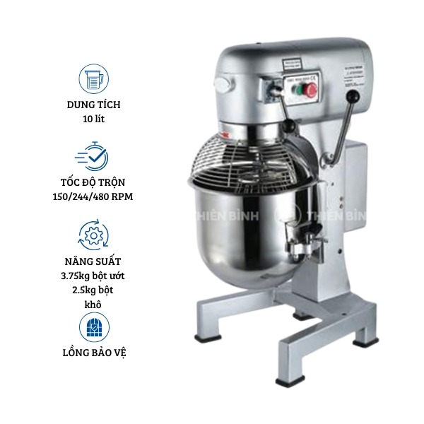 Máy trộn bột 10 lít Luxury LX10