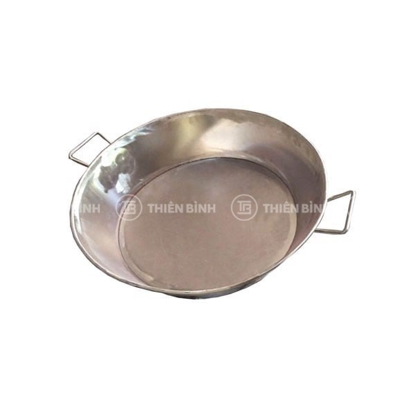 chảo inox công nghiệp đáy phẳng
