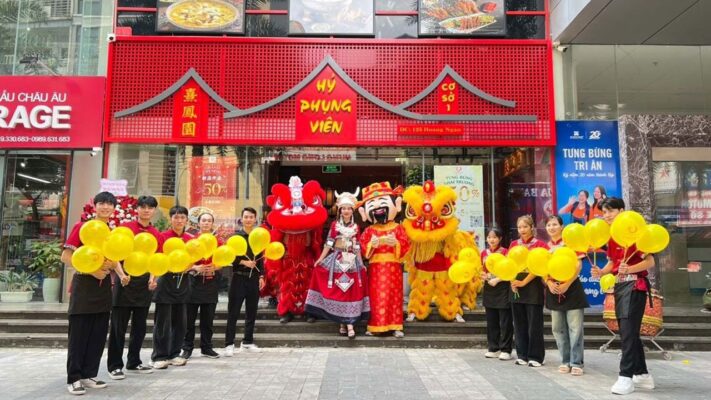 Thiết kế bếp nhà hàng Hỷ Phụng Viên - 125 Hoàng Ngân