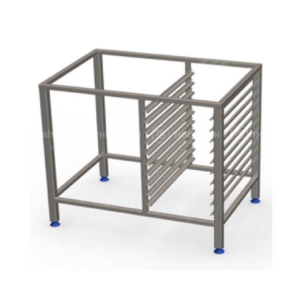 Kệ để lò nướng bánh 1 tầng 1 khay có dãy gát khay