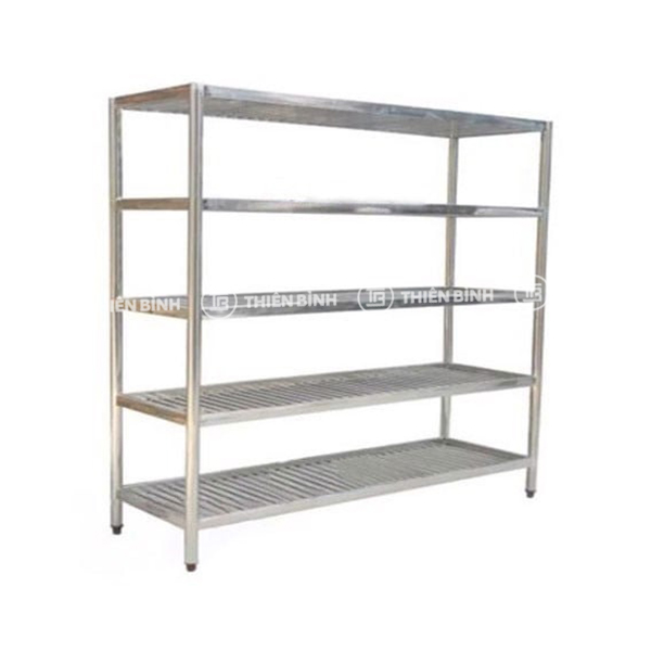 Kệ inox 5 tầng giá nan